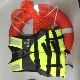 Плавательный круг, оранжевый спасательный жилет, 8мм, 30м