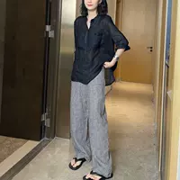 Черный комплект, штаны