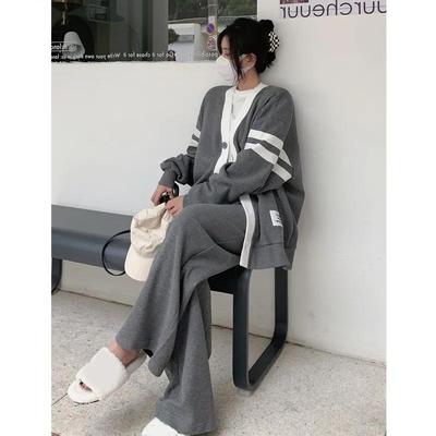 taobao agent Fashionable autumn set, sports cardigan