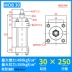 Xi lanh xi lanh thủy lực nhẹ/đường kính MOB30/40/50 thì 25/50/75/100/125/150/200 xilanh thủy lực 200 Xy lanh thủy lực