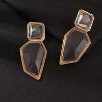 Ez2202 jewelry personality geometric resin Earrings Fashion