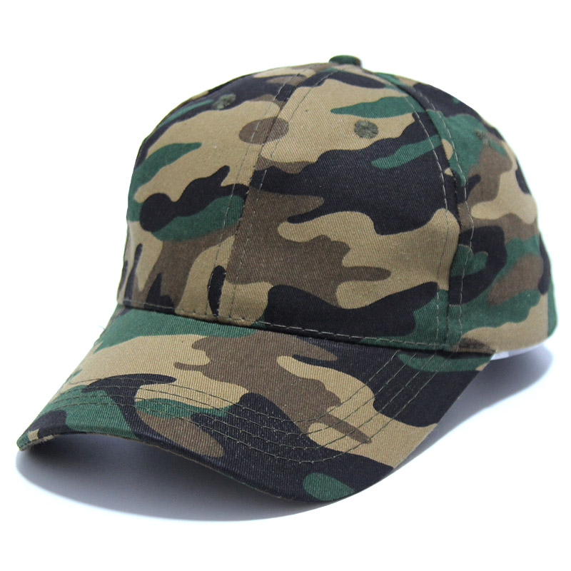Children's Hat (3 Camouflage)Hat children Sun hat Student tide outdoors adult Baseball cap print logo Camouflage cap diy Embroidered words set