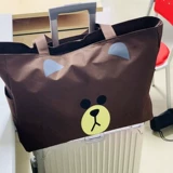 Сумка для путешествий для путешествий подходит для мужчин и женщин, вместительная и большая портативная система хранения, модный туалетный мешок для выхода на улицу