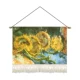 thảm treo tường trang trí Tùy 
            Chỉnh Van Gogh Phong Cảnh Thảm Vải Hiên Nghiên Cứu Treo Vải Sofa Nền Tường Ngang Tranh Trang Trí Bắc Âu Mục Vụ Treo Tranh thảm treo tường bản đồ thế giới
