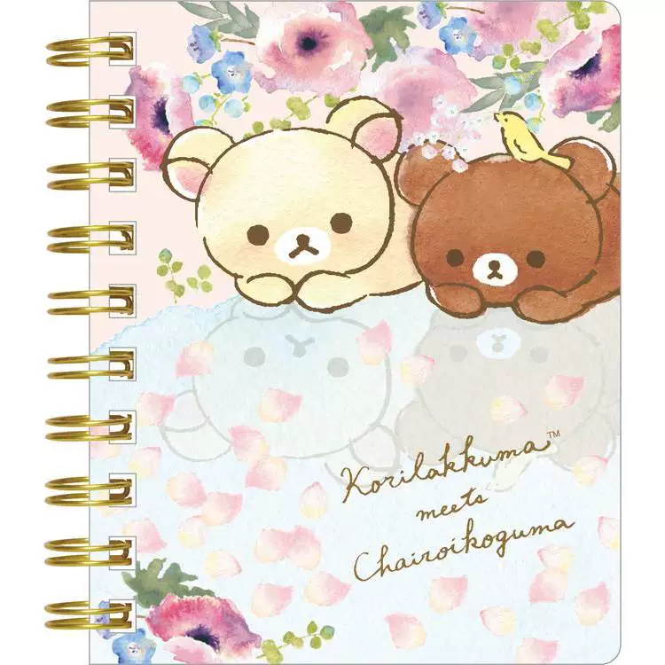 Spot японский подлинный San-X Rilakkuma Easy Bear White Bear встречает медового медведя неepad книги