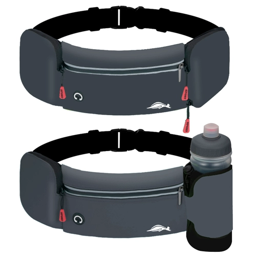 Спортивная дорожная поясная сумка подходит для мужчин и женщин, универсальное снаряжение для спортзала, водонепроницаемый чайник с держателем для бутылки, невидимый ремень