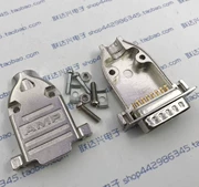 D-SUB AMP vỏ DB26 vỏ kim loại amp vỏ sắt cổng song song vỏ cổng COM kết nối với hàng thứ hai DB15