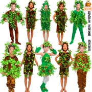 Trẻ em của người lớn bảo vệ môi trường dress up rừng ông nội câu chuyện cổ tích cây lớn cây nhỏ hiệu suất quần áo cây Giáng Sinh hiệu suất quần áo