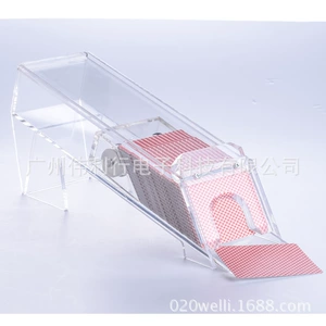 Baccarat Products Texas Launcher Launcher Box Transparent Card Boots могут быть установлены с 8 пар покера могут быть настроены