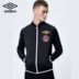 Umbro UMBRO mùa xuân và mùa thu Owen với áo len nam cardigan không có mũ thể thao UCB63275 - Thể thao lông cừu / jumper áo hoodie dirty coins Thể thao lông cừu / jumper