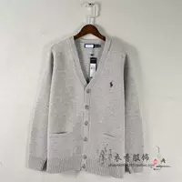 Châu âu và Hoa Kỳ lớn 85% len 15% áo len cashmere áo khoác dày cardigan XL nam quần áo áo len nam thời trang