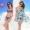 Phụ nữ bikini cỡ lớn bảo thủ ba mảnh che bụng ngực lớn váy thon mùa xuân du lịch - Bikinis