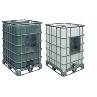 Nhà sản xuất container cung cấp các thùng kiloliter mới làm bằng nhựa PE thực phẩm và ống mạ kẽm. - Thiết bị nước / Bình chứa nước can nhựa 50 lít