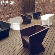 Gu Yueju thiết kế nội thất FAZ ghế bành nhìn ra biển biệt thự hồ bơi trong nhà giải trí ghế ngoài trời