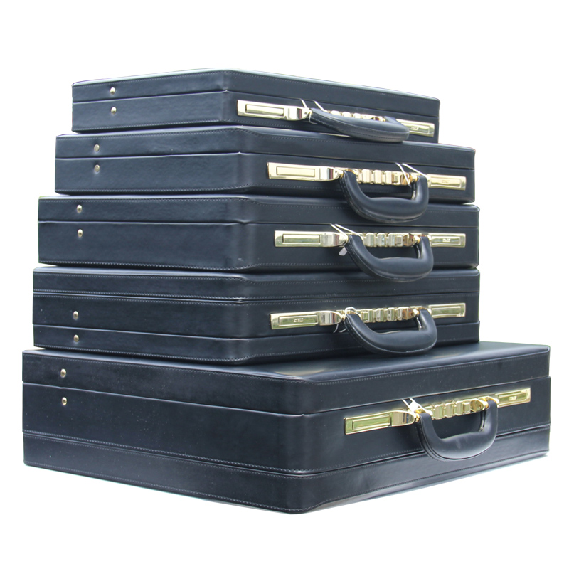 革製スーツケース、ビジネス公文書、パソコンケース、スーツケース、パスワードロック、キャッシュボックス、多機能書類バッグ、保管箱、公印箱