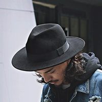 Японский шум в японских ретро -шляпах мужчина британская джазовая шляпа персонализированное благосостояние Шляпа, шляпа