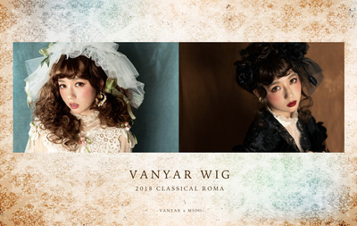 taobao agent 【Vanyar】DOLL retro gorgeous lady French elegant wig + Roman roll + 8 color spot