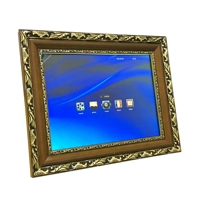 15 inch HD khung gỗ Samsung AA màn hình 1024 * 768 khung ảnh Kỹ Thuật Số album điện tử để gửi 8 GB U đĩa 	khung ảnh kỹ thuật số để bàn	