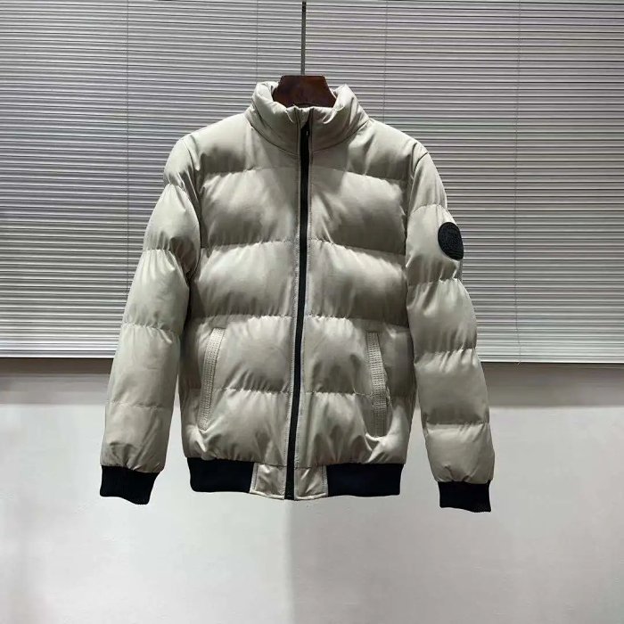 Beige Spot Second HairEurope and America foreign trade original single Tail goods winter man Cotton have cash less than that is registered in the accounts fashion stand collar cotton-padded clothes loose coat male 675