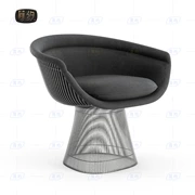 Hiện đại tối giản Châu Âu Platner Ghế thiết kế nội thất ghế giải trí ghế ăn thương lượng ghế thép không gỉ