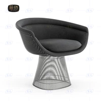 Hiện đại tối giản Châu Âu Platner Ghế thiết kế nội thất ghế giải trí ghế ăn thương lượng ghế thép không gỉ sofa bed giá rẻ