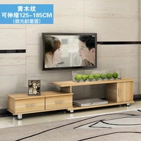 Tủ phòng khách Châu Âu tủ TV kết hợp hiện đại nhỏ gọn telescopic gỗ gụ đặt tủ bàn cà phê đồ nội thất khác tủ giá tủ nhựa đựng quần áo