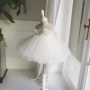 Đầm bé công chúa váy xòe váy xòe phiên bản Hàn Quốc 1-2 tuổi nữ kho báu mùa hè Váy sinh nhật siêu trắng - Váy trẻ em áo khoác vest bé trai