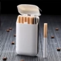 Thuốc lá cao cấp cao cấp 20 bao thuốc lá Kim loại bật lửa chống gió Gói thuốc lá cao cấp 20 gói - Bật lửa bật lửa cartier