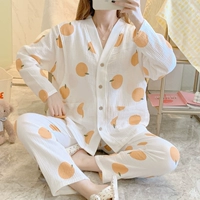 V -образный белый грейпфрут - Crepe Cotton - Ofnement Olde