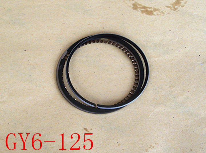 Gy6-125 Single Ringmotorcycle GY60GY100GY6-125150175200 heroic Mount Everest pedal Piston ring Up and down cushion