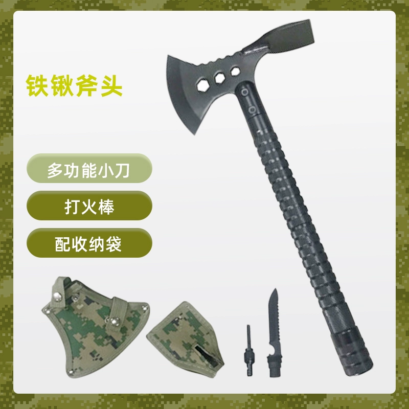 Núi Rìu Chiến Thuật Rìu Búa Tay Đa Năng Axe Cho Cắt Cây Ngoài Trời Tự Vệ Tomahawk Trường Cứu Rìu Kỹ Sư rìu búa đục hơi cấu tạo búa 