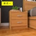 Hai phòng ngủ đầu giường ngăn kéo cạnh giường tấm tủ lõi tủ gỗ rắn có thể được tùy chỉnh tủ bảo quản tủ đầu giường - Buồng Buồng