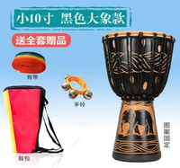 Маленькая 10 -импультная модель черного слона