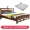 giường gỗ Bắc Âu hiện đại nhỏ gọn 1,8 m 1,5 đúp bể chứa cao phụ trách của một nhà máy duy nhất phòng ngủ ổ cắm cưới - Giường