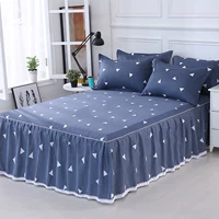 Khăn trải giường bằng vải cotton trải giường đơn mảnh 100% chống bụi trải giường 1 mét 8 by 2 185 5 mùa hè - Váy Petti váy giường