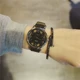 Хорошо полая черная группа черный диск (отправка браслетов для ногтей)