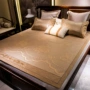 Summer ghế mây mat giường duplex 1.8m có thể gập lại ba mảnh ghế băng lụa Thảm 1,2 1,5 m mat đôi - Thảm mùa hè chiếu điều hòa