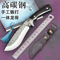 Công cụ kiếm ngoài trời rèn một thanh thép có độ cứng cao, dao thẳng, dao tự vệ - Công cụ Knift / công cụ đa mục đích dao bấm đa năng