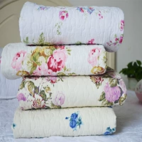 Bông mùa hè có thể giặt bông tấm kép-sử dụng quilting là cotton giường đơn mat trải giường mùa hè mát mẻ là drap phủ giường