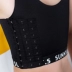 SUUNY.S corset LES đẹp trai T phần ngắn corset thể thao ngực thấm mồ hôi móc mùa hè siêu mỏng không dấu vết ao lot Siêu mỏng