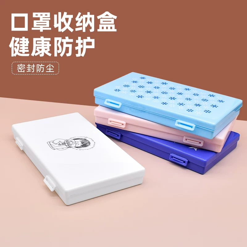 Medical mask, handheld children's cartoon storage box