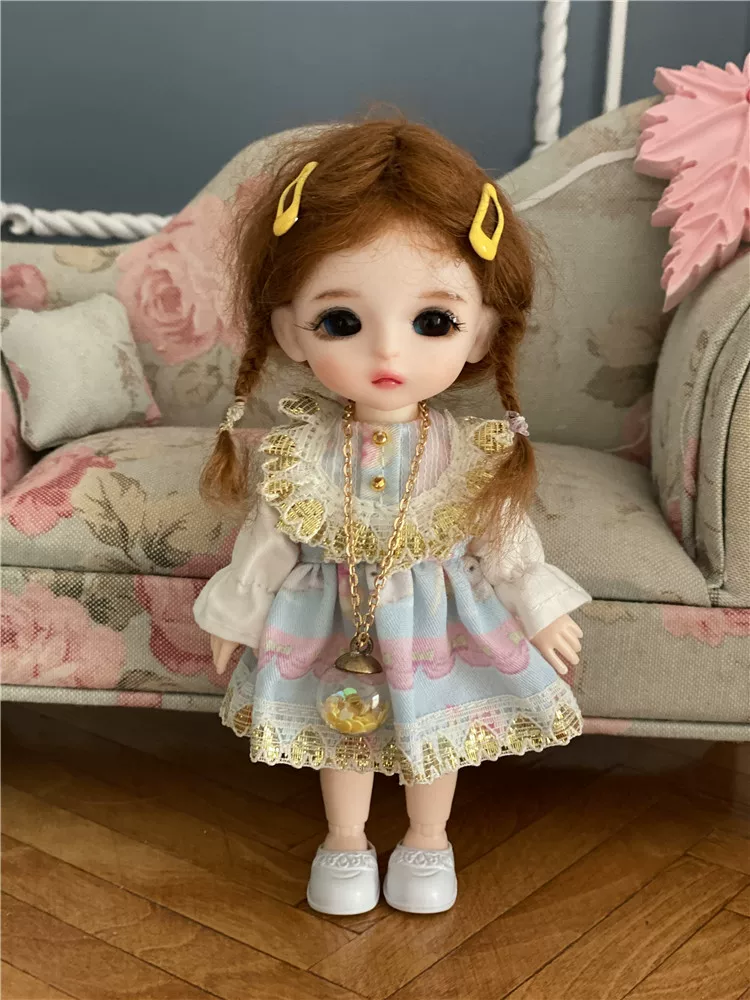 Модная кукла для переодевания, кукла с подвижными деталями, 3D