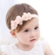 Tóc bé gái Hàn Quốc bé gái công chúa bé 0-1-3 tuổi Mũ bảo vệ đầu cửa hoa 0-6-12 tháng nơ - Phụ kiện tóc