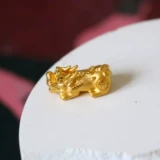 Золотой маленький аксессуар, 3D, на удачу, золото 24 карат
