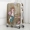 Graffiti vali học sinh phiên bản tiếng Hàn của vali nhỏ nữ dễ thương phim hoạt hình nhỏ xe đẩy tươi hộp nam phổ bánh xe hành lý vali túi vải