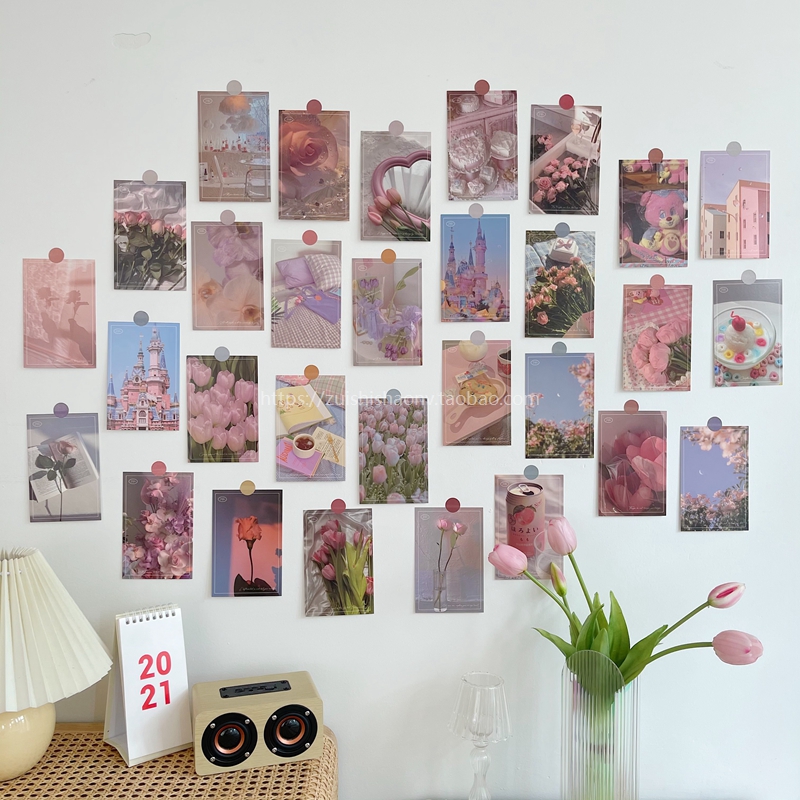 Heart Diarylovely Bear the republic of korea Ins wind metope card Hand account diary decorate Mobile phone shell card suit Girlish heart