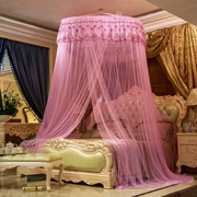 Vòng trần muỗi net tầng vòng công chúa cung điện gió muỗi net hút cup muỗi net 1.8 m giường, treo loại cài đặt miễn phí