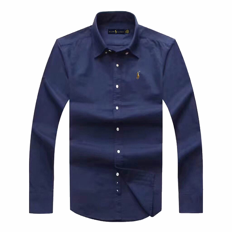 Royal Blueman white shirt male Long sleeve Spring and Autumn business affairs pure cotton oxford Easy to wear shirt Self cultivation Paul formal wear jacket