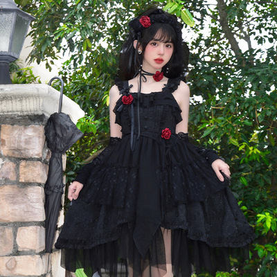 taobao agent Genuine retro dress, Lolita style, Lolita Jsk