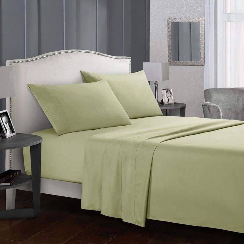 Grass Green2021bedsheetsetsfittedbedsheetsetbeddingcovertwin